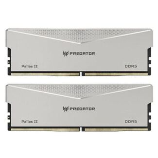 Predator BL.9BWWR.374 Pallas II 32GB (2x 16GB) DDR5 6000MHz CL32 Desktop Memory - Silver