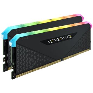 Corsair CMG16GX4M2D3600C18 DDR4, 3600MHz 16GB 2x8GB DIMM, Unbuffered, 18-22-22-42, XMP 2.0, VENGEANCE RGB RS Heatspreader, RGB LED, 1.35V, for AMD Ryzen & Intel XMP 
