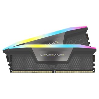 Corsair CMH32GX5M2B6000Z30K Vengeance RGB 32GB (2x16GB) DDR5 UDIMM 6000MHz C30 1.4V EXPO Desktop Memory Black for AMD