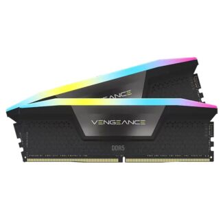 Corsair CMH32GX5M2D6000C36 VENGEANCE RGB DDR5 6000MHz 32GB (2x16GB) DIMM Unbuffered 36-36-36-76 Gaming Memory Kit