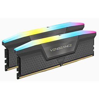 Corsair CMH64GX5M2B5200Z40K Vengeance RGB DDR5 64GB (2x32GB) DDR5 5200MHz C40 1.25V Memory for AMD