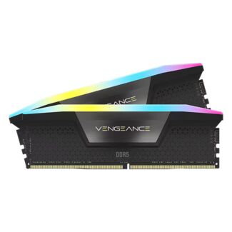Corsair CMH64GX5M2B6000C30 Vengeance RGB DDR5 6000MT/s 64GB (2x32GB) DIMM Unbuffered 30-36-36-76 XMP 3.0 Memory Kit