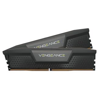 Corsair CMK64GX5M2B5200C40 Vengeance 64GB (2x32GB) DDR5 UDIMM 5200MHz C40 1.25V Desktop Gaming Memory Black