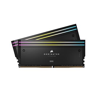 Corsair CMP32GX5M2X6600C32 DOMINATOR TITANIUM 32GB (2 x 16GB) DDR5 6600Mhz CL32 XMP3.0 Memory Black