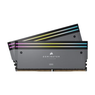 Corsair CMP64GX5M2B6000Z30 DOMINATOR TITANIUM 64GB (2x32GB) DDR5 6000Mhz CL30 1.4V EXPO Memory Grey
