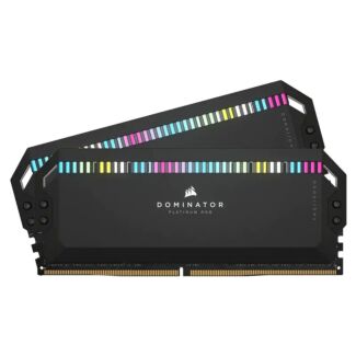 Corsair CMT32GX5M2X7800C36 DOMINATOR PLATINUM RGB 32GB (2x16GB) 7800MHz DDR5 Desktop Memory Kit Black