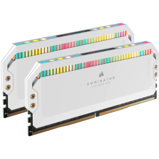 CORSAIR CMT64GX5M2B5200C40W DOMINATOR PLATINUM RGB DDR5 5200MHz 64GB 2x32GB DIMM Unbuffered Desktop Memory RAM