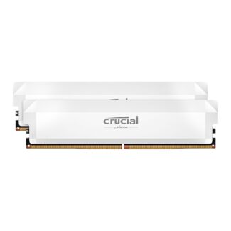 Crucial CP2K16G60C36U5W PRO 32GB KIT (2x16GB) DDR5 6000MHz UDIMM Desktop Memory WHITE