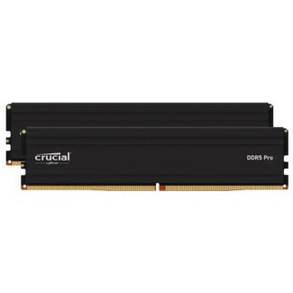 Crucial CP2K32G56C46U5 Pro 64GB (2X32GB) DDR5 5600MHz CL46 Desktop Memory Kit with Heatsink