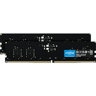 Crucial CT2K8G48C40U5 16GB (2x8GB) DDR5 UDIMM 4800MHz CL40 Desktop PC Memory