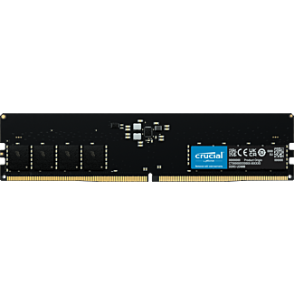 Crucial CT32G48C40U5 32GB (1x32GB) DDR5 UDIMM 4800MHz CL40 Desktop PC Memory