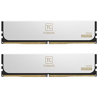 Team CTCWD532G6000HC38ADC01 T-Create Expert White DDR5 6000MHz 32GB (2x16GB) U-DIMM CL38 1.25V Desktop Memory