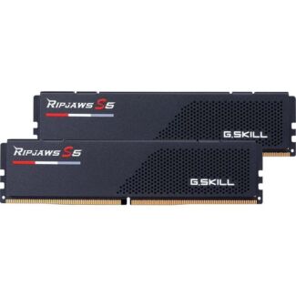 G.Skill F5-5600J3036D32GX2-RS5K RIPJAWS S5 64G KIT BLACK 2 x 32GB DDR5 5600MHz CL30-36-36-89 1.25V UDIMM Desktop Memory