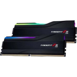 G.Skill F5-5600J3036D32GX2-TZ5RK TRIDENT Z5 RGB 64G KIT BLACK 2 x 32GB DDR5 5600MHZ CL30-36-36-89 1.25V UDIMM Desktop Memory