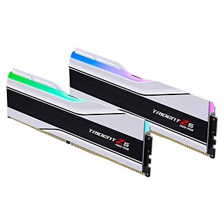 G.Skill F5-6000J2636H48GX2-TZ5NRW Trident Z5 Neo RGB 96GB (2x48GB) DDR5 6000MHz EXPO Memory Kit WHITE