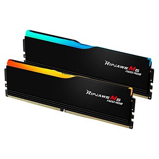 G.Skill F5-6000J2836G32GX2-RM5NRK Ripjaws M5 Neo RGB Black 64GB (2x32GB) 6000MHz DDR5 Memory