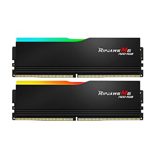 G.SKill F5-6000J3648D16GX2-RM5NRK Ripjaws M5 Neo RGB Black 32GB (2x16GB) 6000MHz DDR5 Desktop Memory Kit