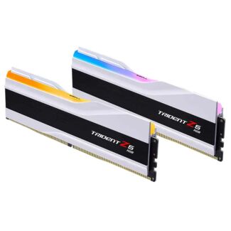 G.Skill F5-6400J3239G16GX2-TZ5RW Trident Z5 RGB 32GB (2x 16GB) DDR5 6400MHz CL32 Desktop Memory White