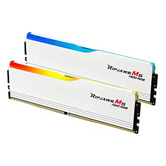 G.Skill F5-6400J3240G16GX2-RM5NRW Ripjaws M5 Neo RGB White 32GB (2x16GB) 6400MHz DDR5 Memory