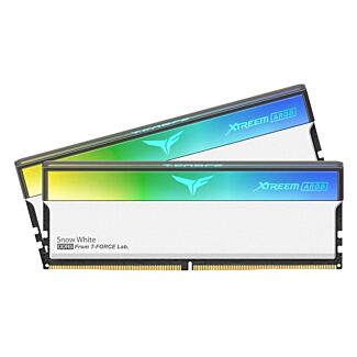 Team FFAD532G6000HC30DC01 T-FORCE XTREEM ARGB DDR5 32GB (2x 16GB) 6000MHz Memory White