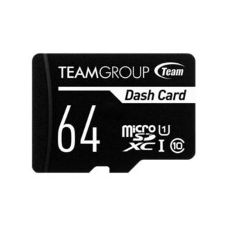 Team TDUSDX64GUHS03 Dash Card SDXC UHS-1 Micro SD Card 64GB