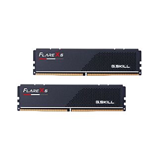 G.Skill F5-6000J3038F16GX2-FX5 Flare X5 32G  (2x16GB) DDR5 6000MT/s CL30-38-38-96 1.35V UDIMM Support AMD EXPO Memory Kit