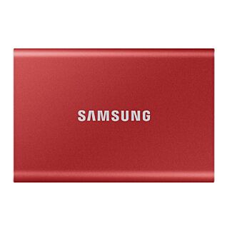 Samsung MU-PC1T0R/WW Portable SSD T7 1TB Metallic Red USB3.2 Type-C