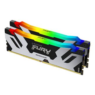 Kingston KF564C32RSAK2-32 FURY Renegade RGB 32GB (2x16GB) DDR5 6400MT/s CL32 DIMM Desktop Memory Kit