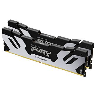 Kingston KF564C32RSK2-96 Fury Renegade Silver 96GB (2x48GB) 6400MHz DDR5 XMP Memory