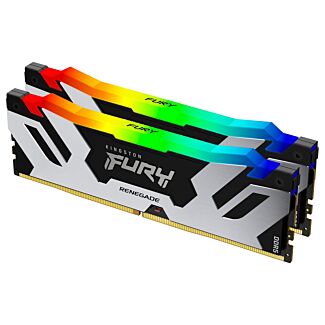 Kingston KF580C38RSAK2-32 FURY Renegade RGB XMP 32GB 8000MT/s DDR5 CL38 DIMM (Kit of 2) Memory Kit