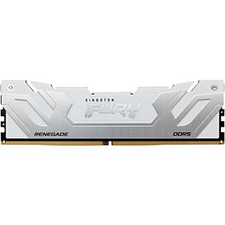 Kingston KF584CU40RW-24 Fury Renegade RGB White 24GB (1x24GB) DDR5 8400MT/s CL40 CUDIMM FURY Memory White XMP