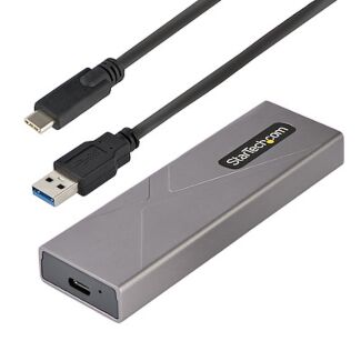 StarTech M2-USB-C-NVME-SATA USB-C 10Gbps to M.2 NVMe or M.2 SATA SSD Enclosure