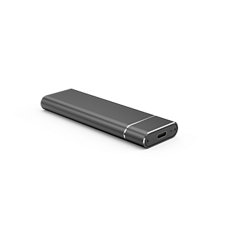 Cruxtec M2SC3-BK M.2 SSD SATA to USB 3.1 Gen1 Type C Enclosure 5 Gbps Aluminum Alloy