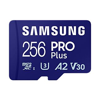 Samsung MB-MD256SA/APC 256GB PRO Plus Micro SD Memory Card With Adapter