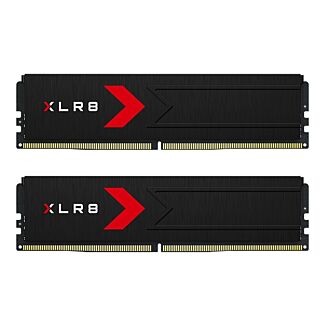 PNY MD32GK2D5600030XR MAKO RGB 6000HMz 32GB(2x16GB) DDR5 UDIMM Memory Black