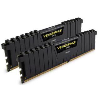 Corsair 32GB (2x16G) CMK32GX4M2E3200C16 DDR4 3200MHz Vengeance LPX Black