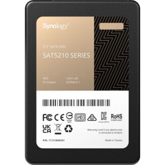 Synology SAT5210-480G SAT5210 2.5" 480GB Enterprise-Class SATA SSD