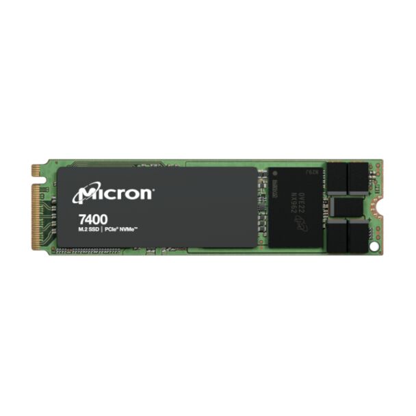 MICRON MTFDKBA960TDZ-1AZ1ZABYY (7400PRO) 960GB M.2 INTERNAL NVMe PCIe SSD, 120K/21K IOPS, 5YR WTY