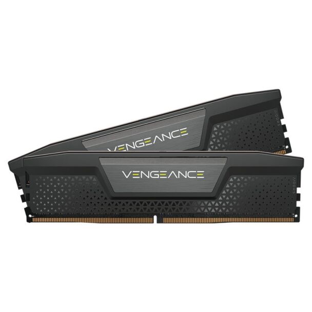 Corsair CMK64GX5M2B5200C40 Vengeance 64GB (2x32GB) DDR5 UDIMM 5200MHz C40 1.25V Desktop Gaming Memory Black