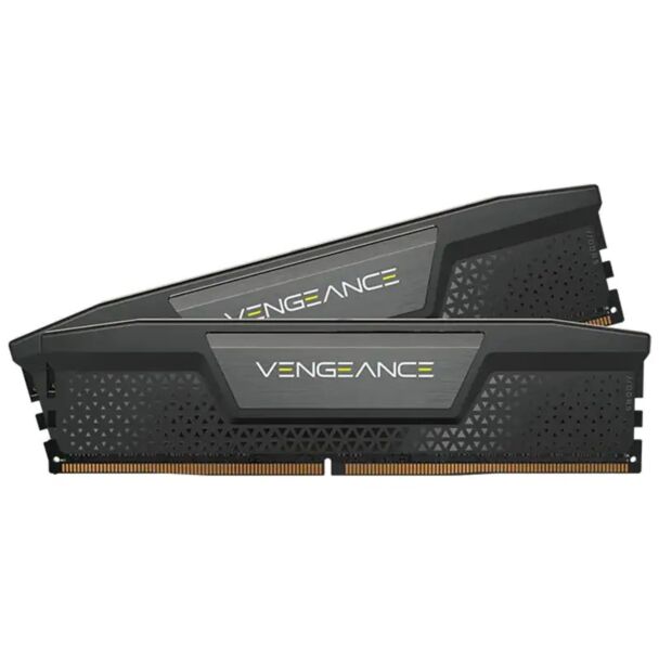Corsair CMK64GX5M2B6000C40 VENGEANCE DDR5 6000MT/s 64GB (2x32GB) DIMM Unbuffered 40-40-40-77 XMP 3.0 Black Memory Kit