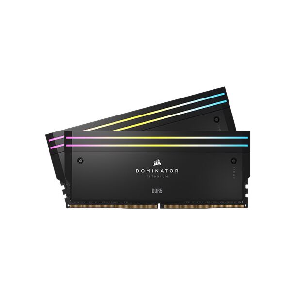 Corsair CMP32GX5M2X7200C34 DOMINATOR TITANIUM RGB DDR5 32GB (2x16GB) 7200MHz Memory Black