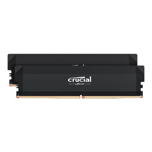 Crucial CP2K16G60C36U5B Pro Overclocking 32GB Kit (16GBx2) DDR5 6000MHz UDIMM Black Memory