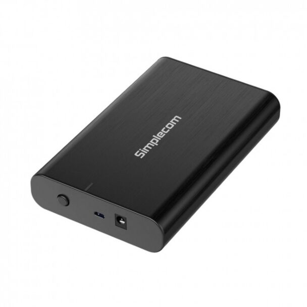 Simplecom SE331 Aluminum 3.5" SATA to USB-C Hard Drive Enclosure