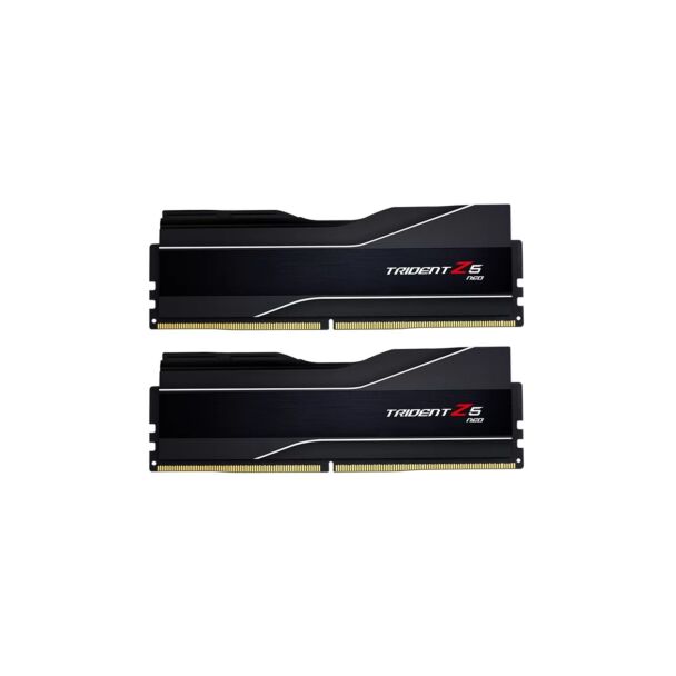 G.Skill F5-6000J3238G32GX2-TZ5N Trident Z5 Neo 64GB (2 x 32GB) DDR5 6000MT/S Desktop Memory for AMD - Black