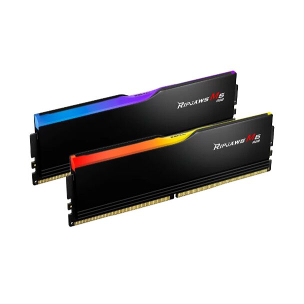 G.SKill F5-6000J3648D16GX2-RM5RK Ripjaws M5 RGB Black 32GB (2x16GB) 6000MHz DDR5 Desktop Memory Black