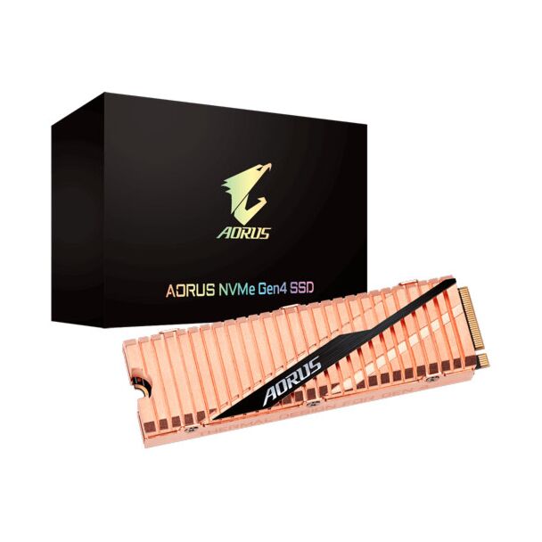 Gigabyte GP-ASM2NE6500GTTD Aorus M.2 PCIe NVMe Gen4 SSD 500GB 3D NAND
