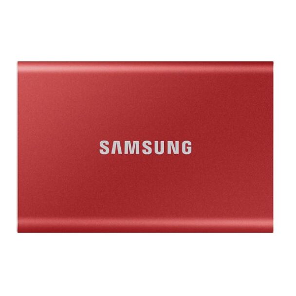 Samsung MU-PC1T0R/WW Portable SSD T7 1TB Metallic Red USB3.2 Type-C