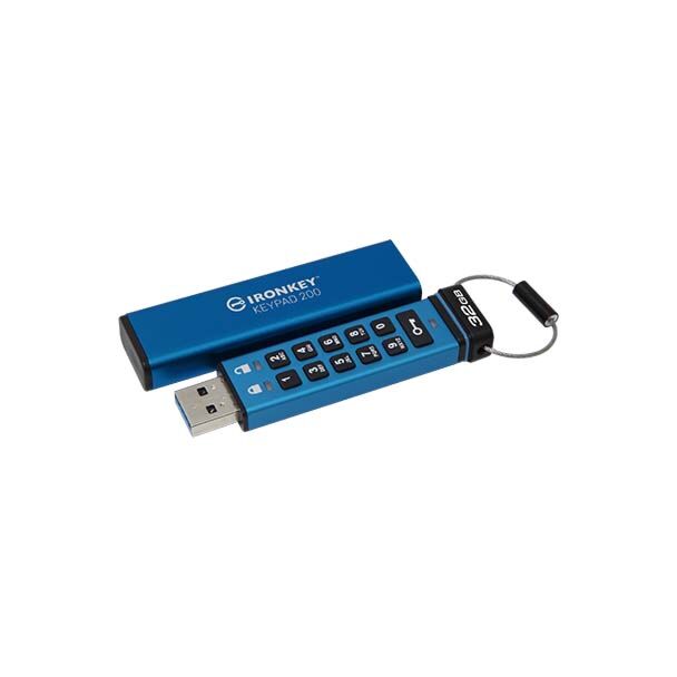 Kingston IKKP200/32GB IronKey Keypad 200 USB Flash Drive 32GB