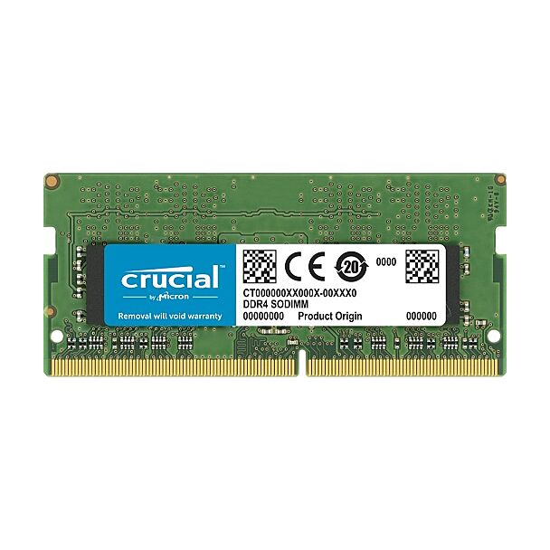 Crucial CT32G4SFD832A 32GB (1x32GB) DDR4 SODIMM 3200MHz Laptop Memory