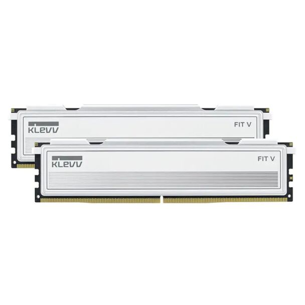 KLEVV KD5AGU880-60A320F FIT V 32GB (2x 16GB) DDR5 6000MHz C32 Desktop Memory White